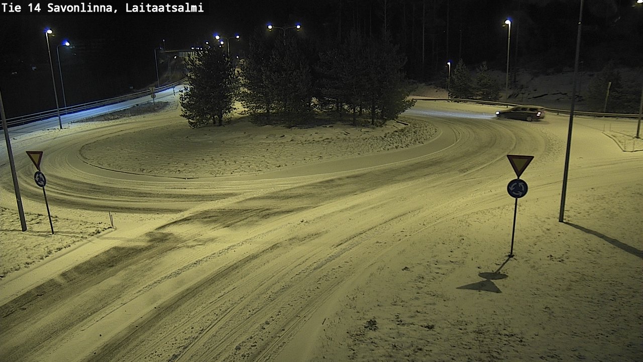 Kelikamerat Kuva Tie 14 Savonlinna, Laitaatsalmi, Savonlinna, Etelä-Savo