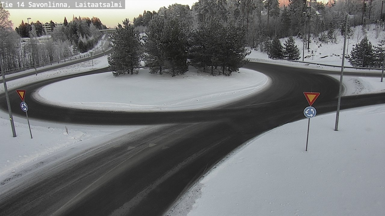 Kelikamerat Kuva Tie 14 Savonlinna, Laitaatsalmi, Savonlinna, Etelä-Savo