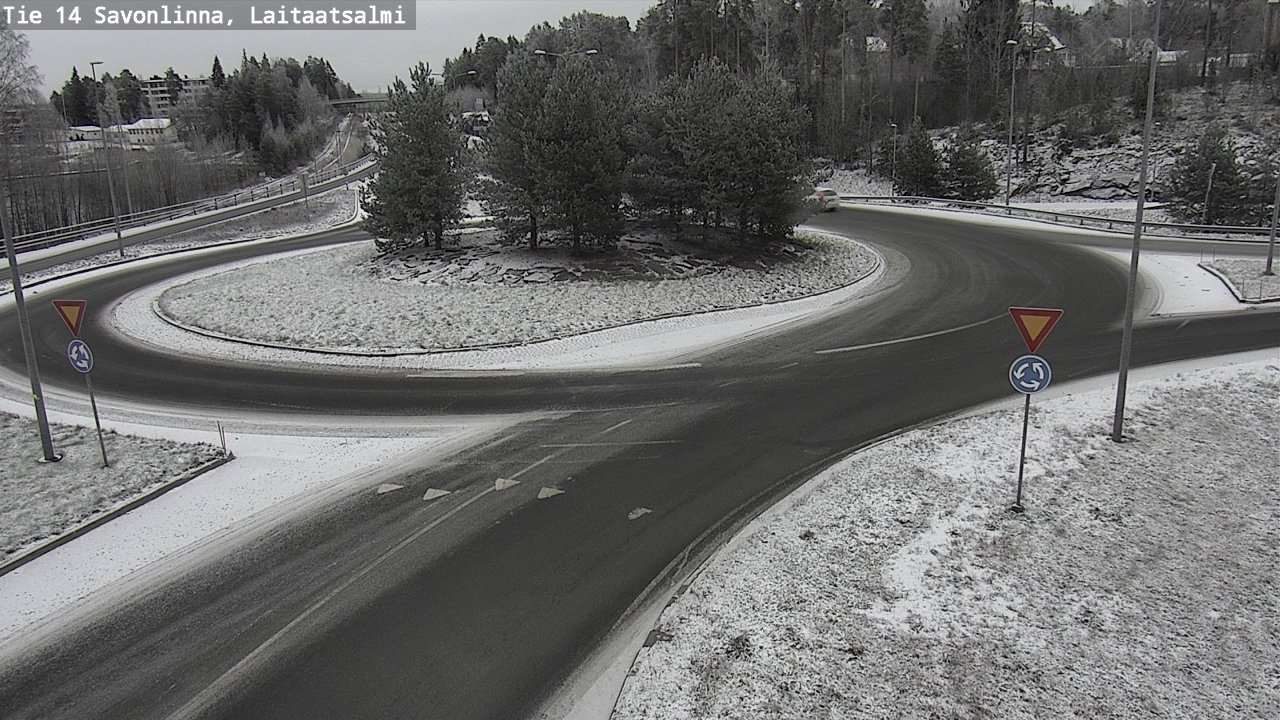 Kelikamerat Kuva Tie 14 Savonlinna, Laitaatsalmi, Savonlinna, Etelä-Savo