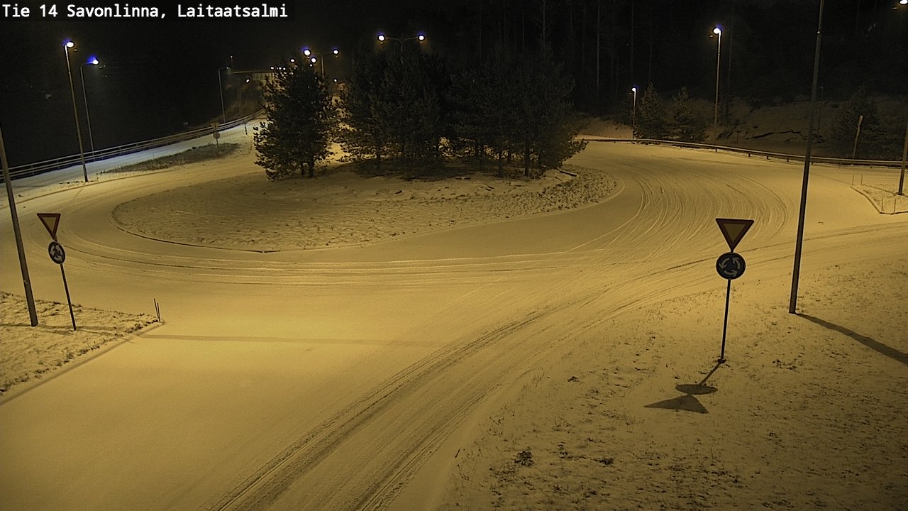 Kelikamerat Kuva Tie 14 Savonlinna, Laitaatsalmi, Savonlinna, Etelä-Savo