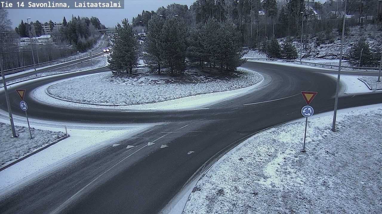 Kelikamerat Kuva Tie 14 Savonlinna, Laitaatsalmi, Savonlinna, Etelä-Savo