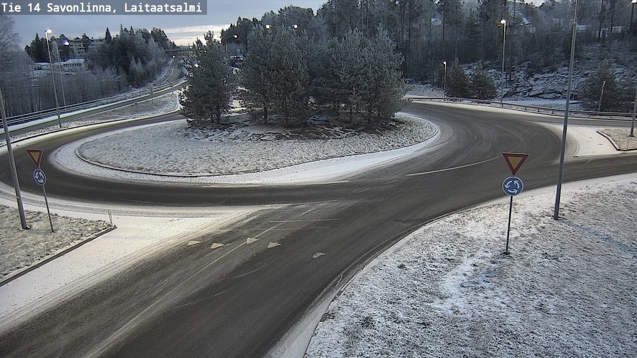 Kelikamerat Kuva Tie 14 Savonlinna, Laitaatsalmi, Savonlinna, Etelä-Savo