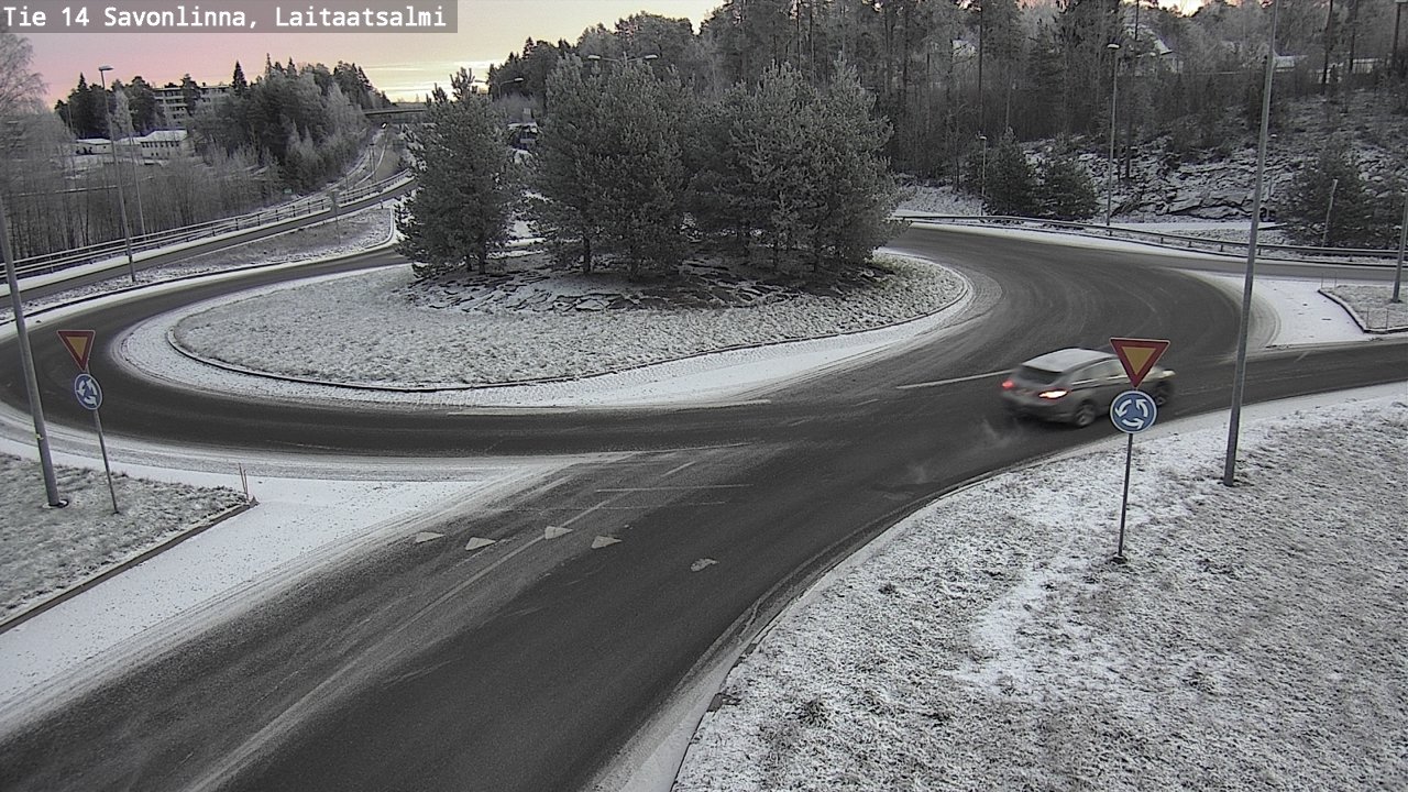 Kelikamerat Kuva Tie 14 Savonlinna, Laitaatsalmi, Savonlinna, Etelä-Savo