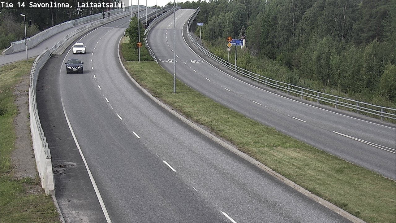 Kelikamerat Kuva Tie 14 Savonlinna, Laitaatsalmi, Savonlinna, Etelä-Savo