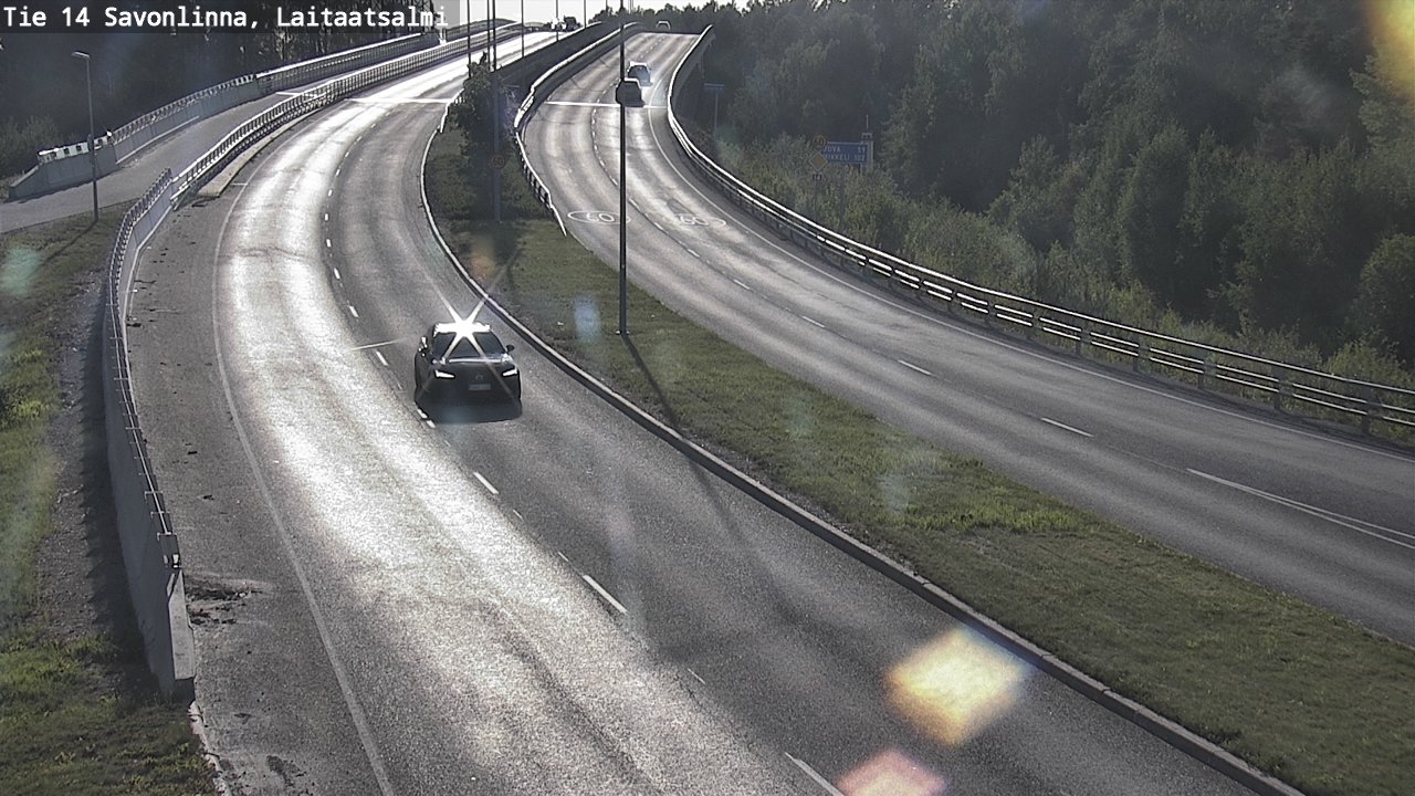 Kelikamerat Kuva Tie 14 Savonlinna, Laitaatsalmi, Savonlinna, Etelä-Savo