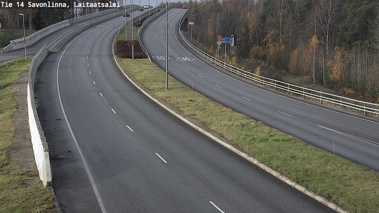 Kelikamerat Kuva Tie 14 Savonlinna, Laitaatsalmi, Savonlinna, Etelä-Savo