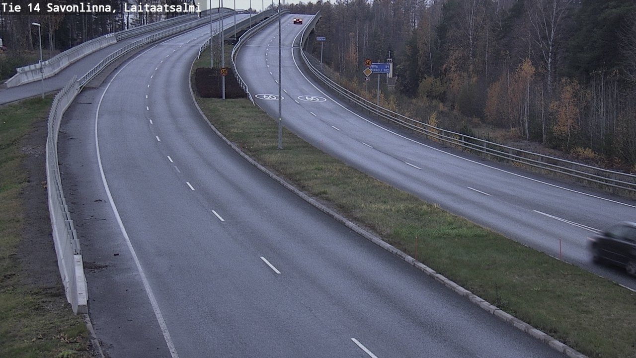 Kelikamerat Kuva Tie 14 Savonlinna, Laitaatsalmi, Savonlinna, Etelä-Savo