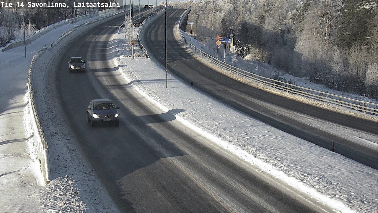 Kelikamerat Kuva Tie 14 Savonlinna, Laitaatsalmi, Savonlinna, Etelä-Savo