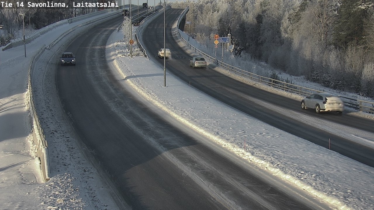 Kelikamerat Kuva Tie 14 Savonlinna, Laitaatsalmi, Savonlinna, Etelä-Savo