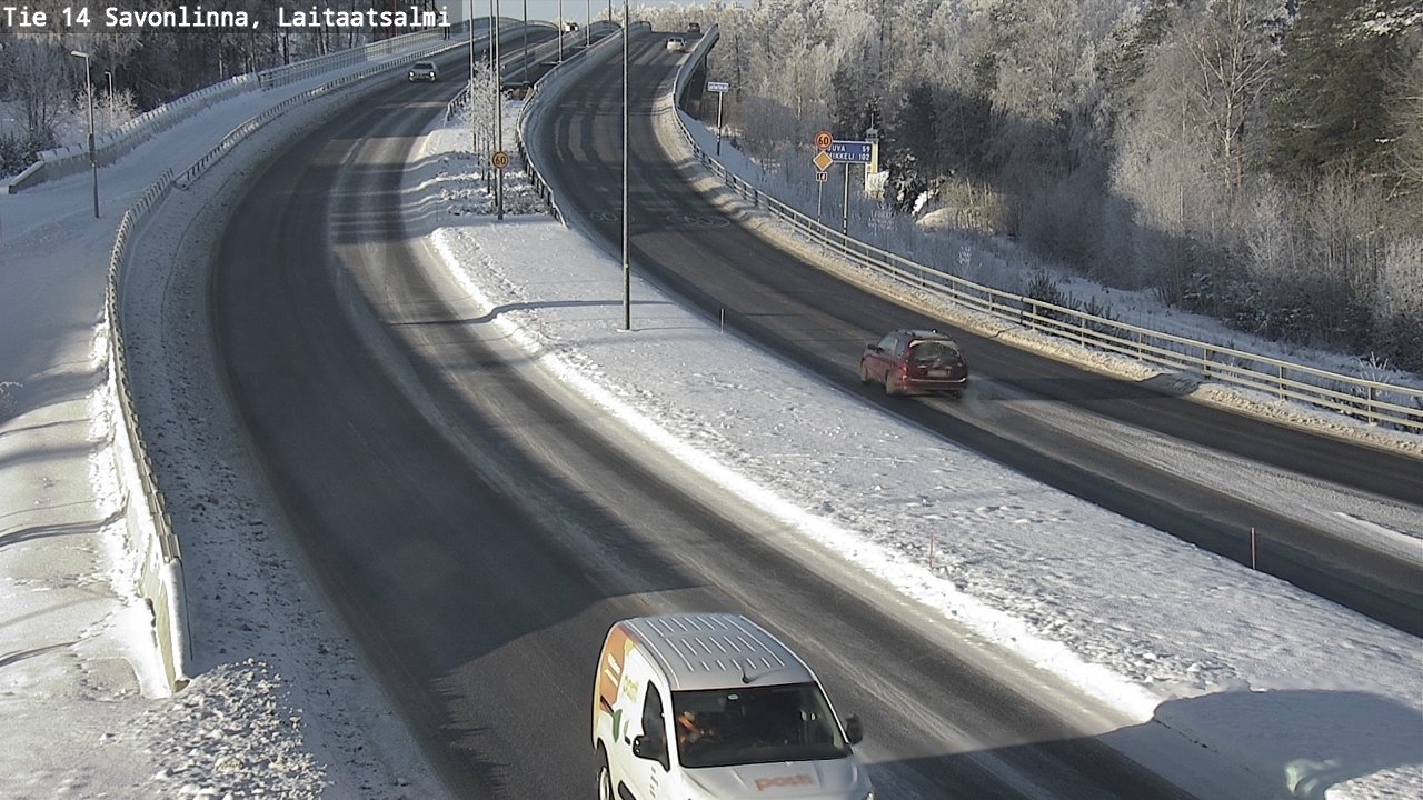 Kelikamerat Kuva Tie 14 Savonlinna, Laitaatsalmi, Savonlinna, Etelä-Savo