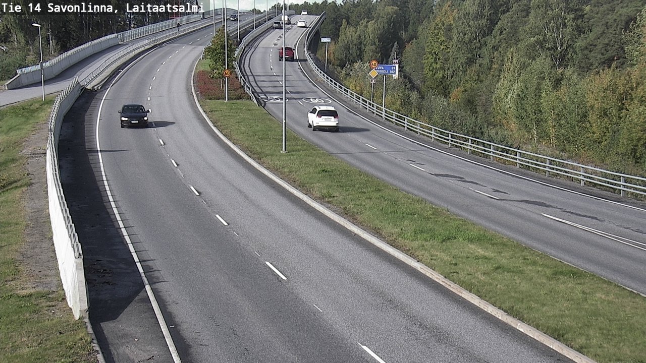 Kelikamerat Kuva Tie 14 Savonlinna, Laitaatsalmi, Savonlinna, Etelä-Savo