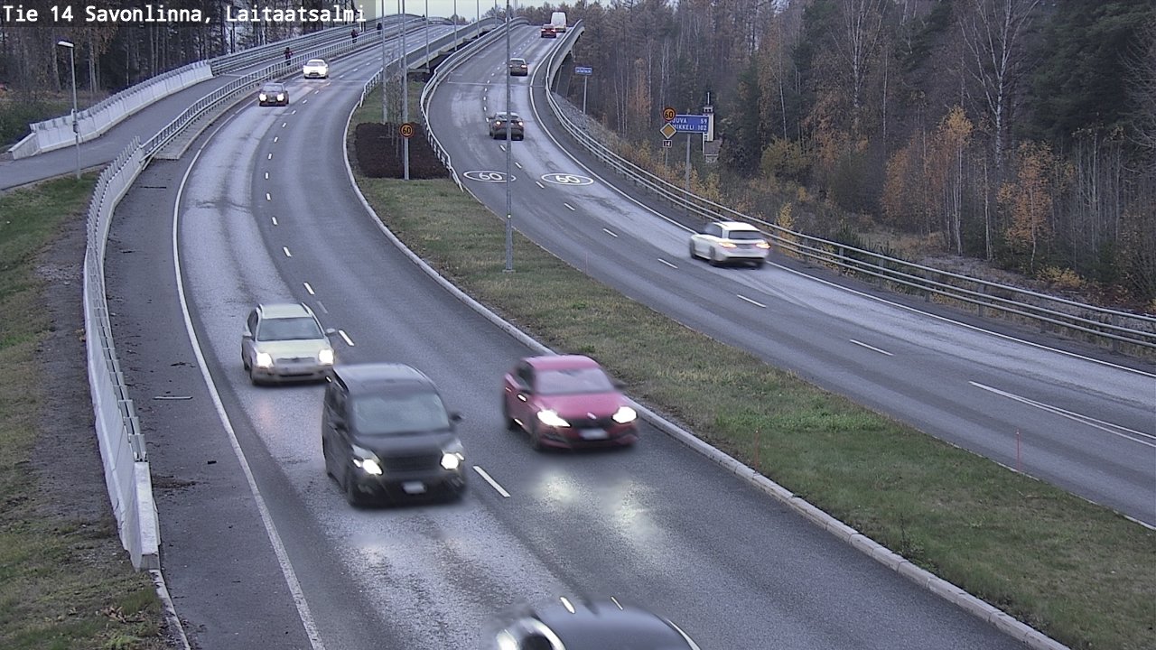 Kelikamerat Kuva Tie 14 Savonlinna, Laitaatsalmi, Savonlinna, Etelä-Savo