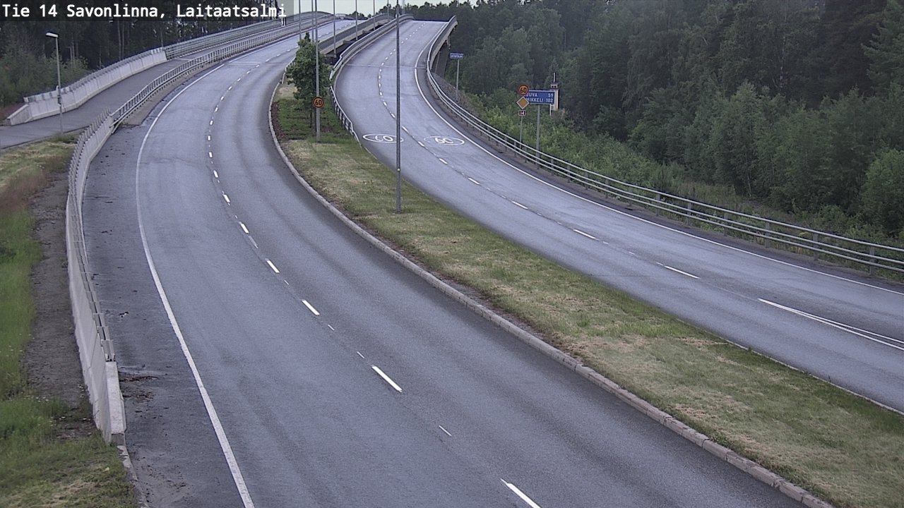 Kelikamerat Kuva Tie 14 Savonlinna, Laitaatsalmi, Savonlinna, Etelä-Savo