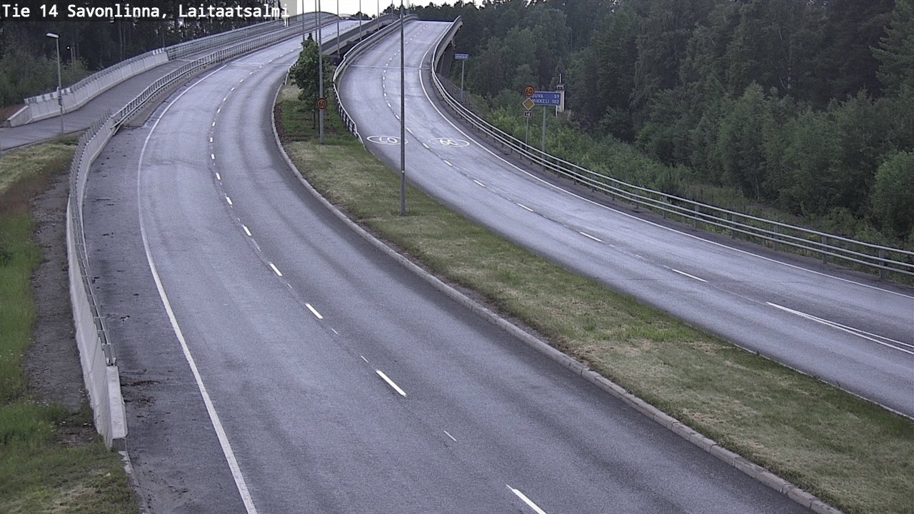 Kelikamerat Kuva Tie 14 Savonlinna, Laitaatsalmi, Savonlinna, Etelä-Savo
