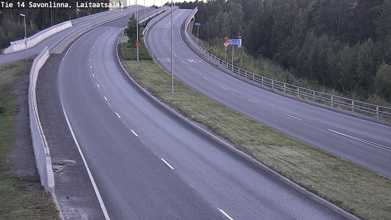 Kelikamerat Kuva Tie 14 Savonlinna, Laitaatsalmi, Savonlinna, Etelä-Savo