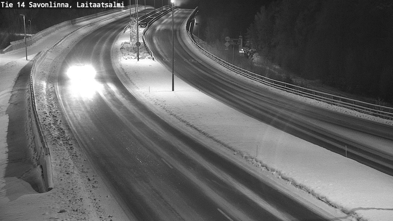 Kelikamerat Kuva Tie 14 Savonlinna, Laitaatsalmi, Savonlinna, Etelä-Savo