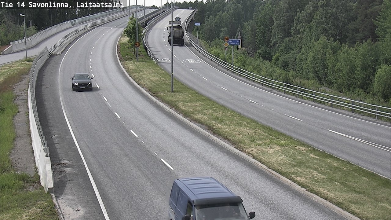 Kelikamerat Kuva Tie 14 Savonlinna, Laitaatsalmi, Savonlinna, Etelä-Savo