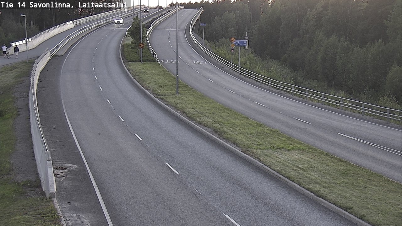 Kelikamerat Kuva Tie 14 Savonlinna, Laitaatsalmi, Savonlinna, Etelä-Savo