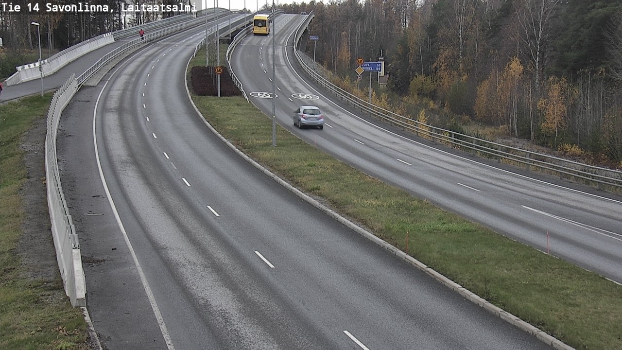 Kelikamerat Kuva Tie 14 Savonlinna, Laitaatsalmi, Savonlinna, Etelä-Savo