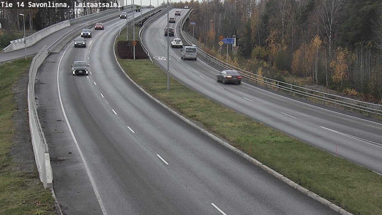 Kelikamerat Kuva Tie 14 Savonlinna, Laitaatsalmi, Savonlinna, Etelä-Savo