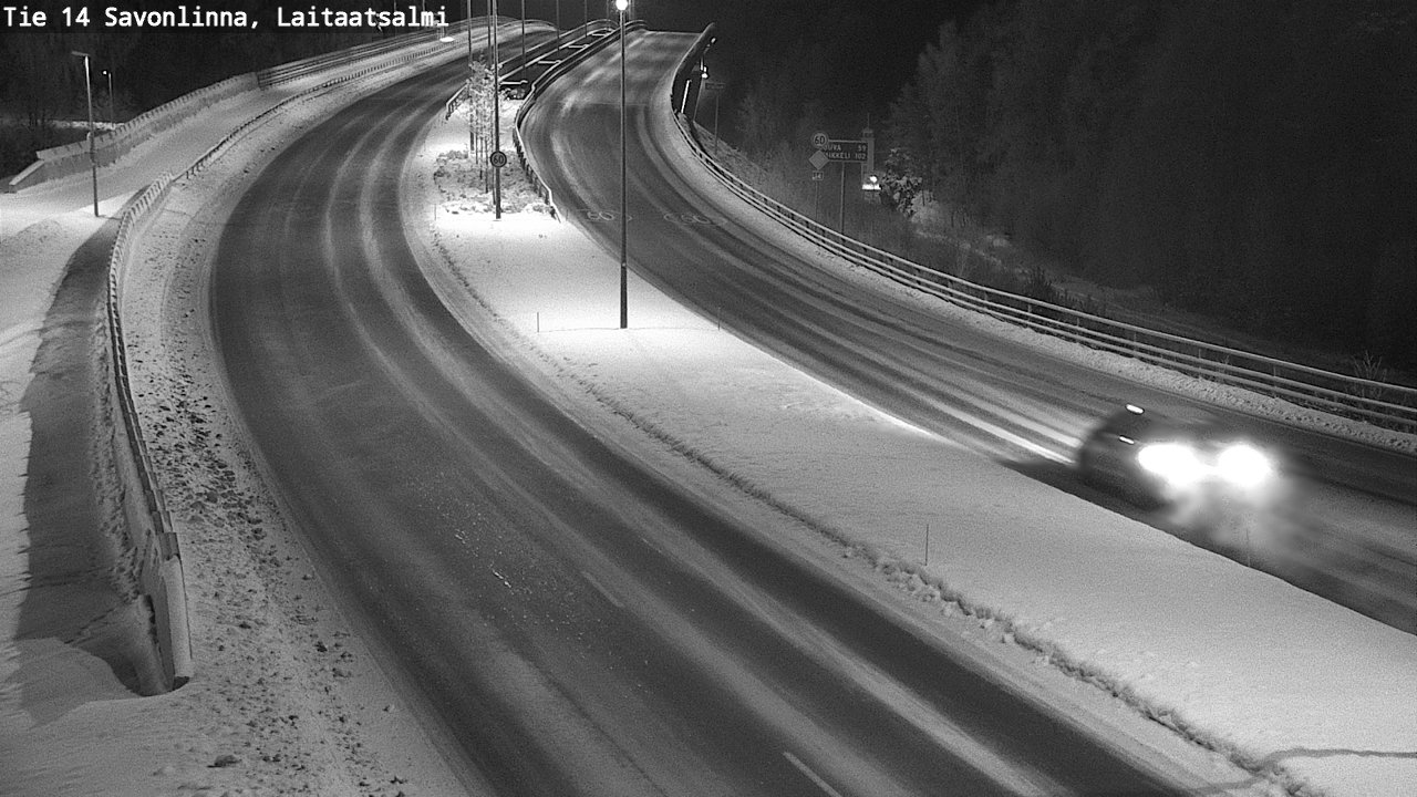 Kelikamerat Kuva Tie 14 Savonlinna, Laitaatsalmi, Savonlinna, Etelä-Savo