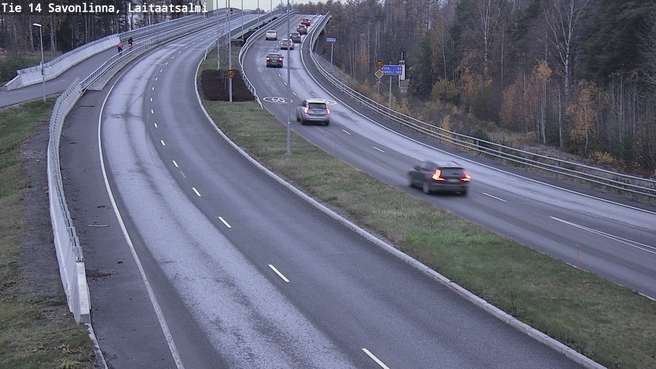 Kelikamerat Kuva Tie 14 Savonlinna, Laitaatsalmi, Savonlinna, Etelä-Savo