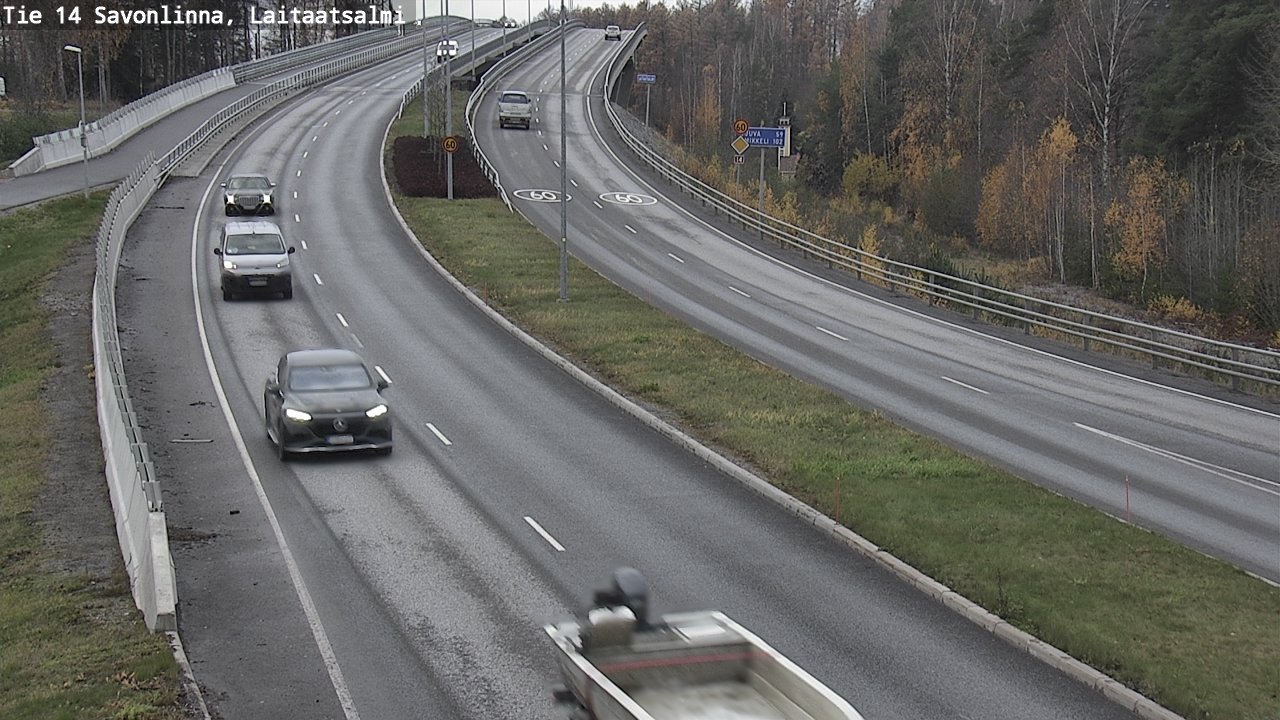 Kelikamerat Kuva Tie 14 Savonlinna, Laitaatsalmi, Savonlinna, Etelä-Savo