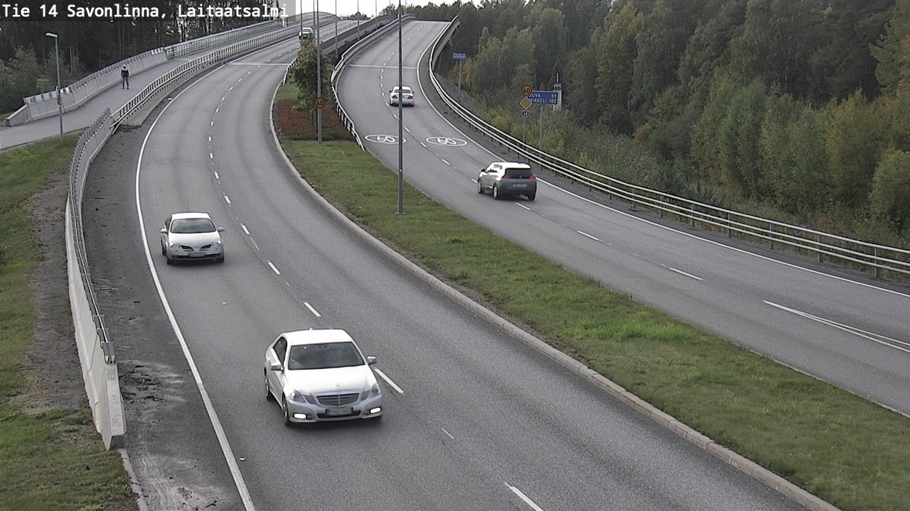 Kelikamerat Kuva Tie 14 Savonlinna, Laitaatsalmi, Savonlinna, Etelä-Savo
