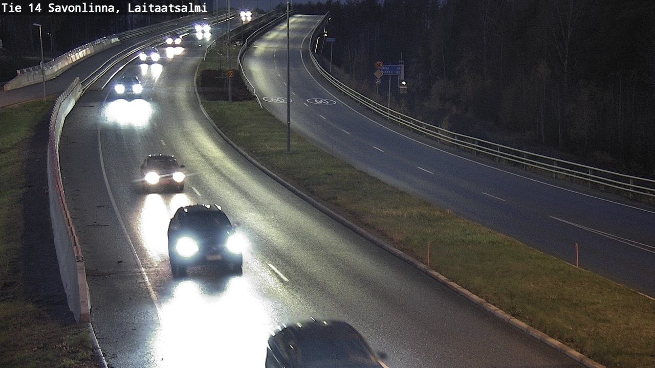 Kelikamerat Kuva Tie 14 Savonlinna, Laitaatsalmi, Savonlinna, Etelä-Savo