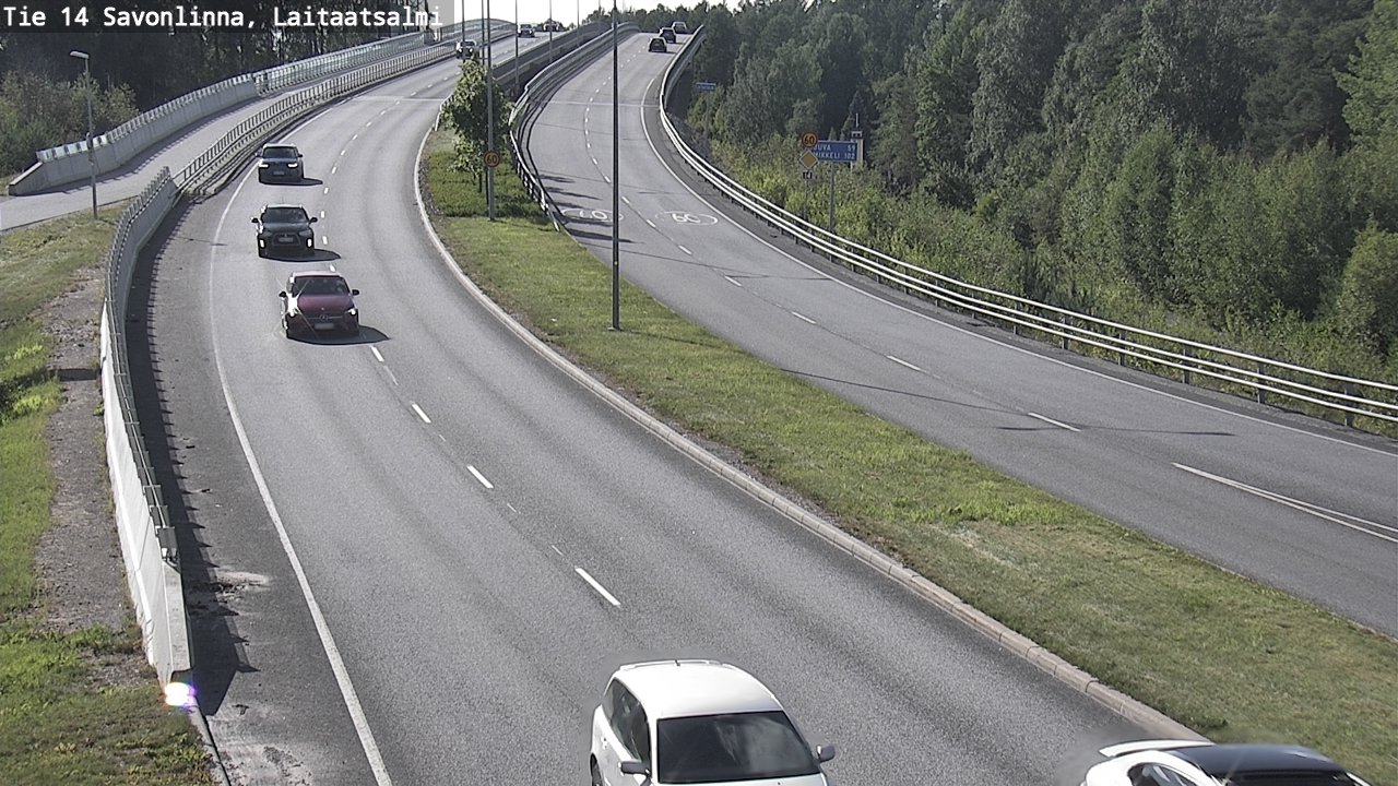Kelikamerat Kuva Tie 14 Savonlinna, Laitaatsalmi, Savonlinna, Etelä-Savo