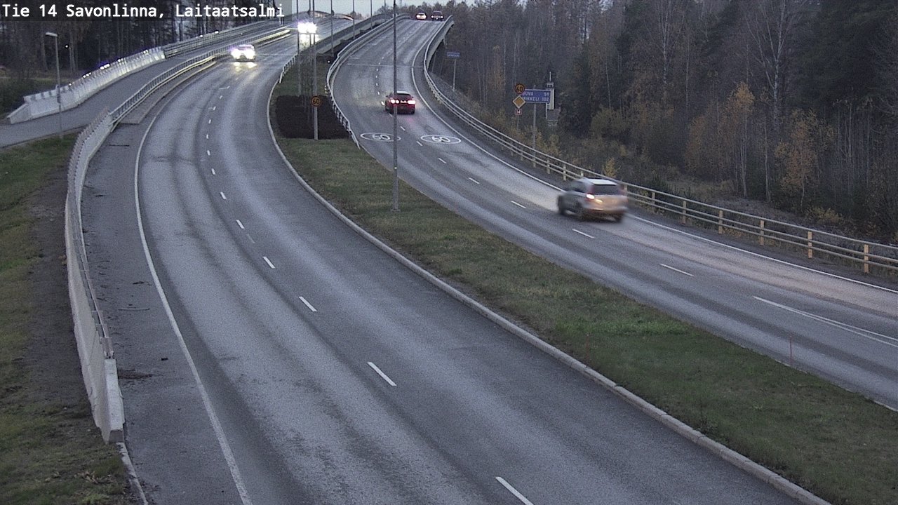 Kelikamerat Kuva Tie 14 Savonlinna, Laitaatsalmi, Savonlinna, Etelä-Savo