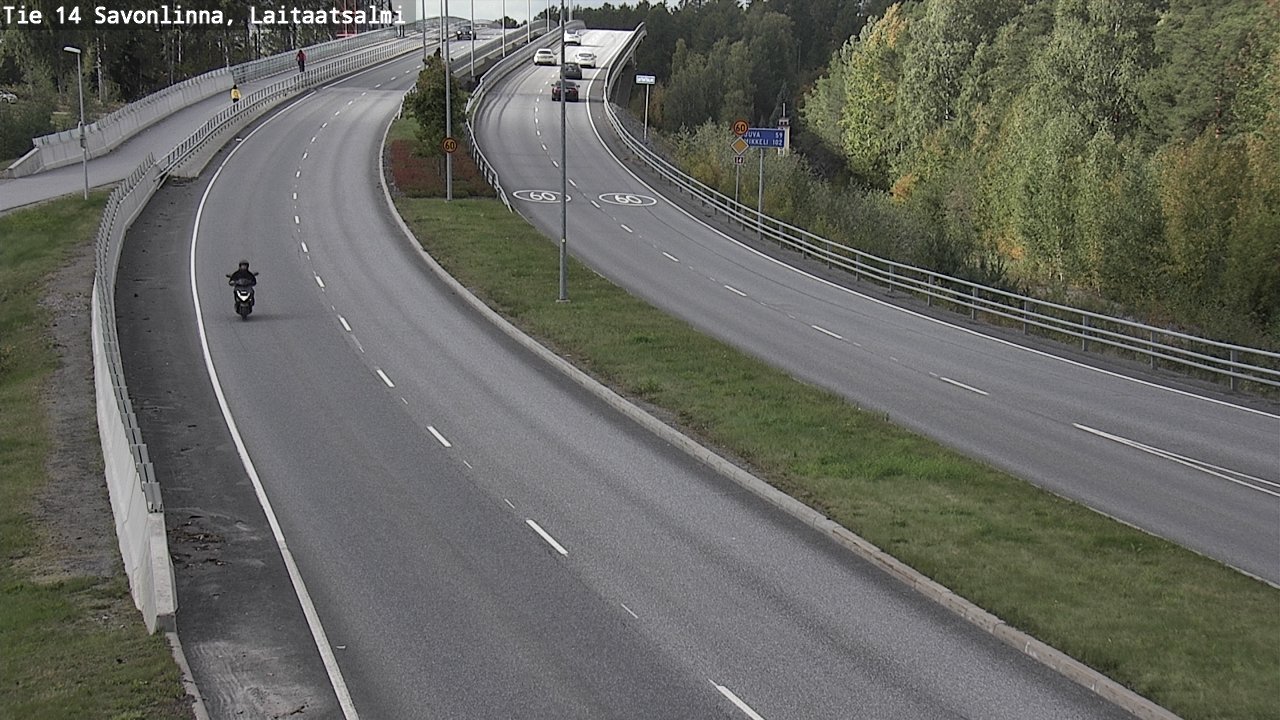 Kelikamerat Kuva Tie 14 Savonlinna, Laitaatsalmi, Savonlinna, Etelä-Savo
