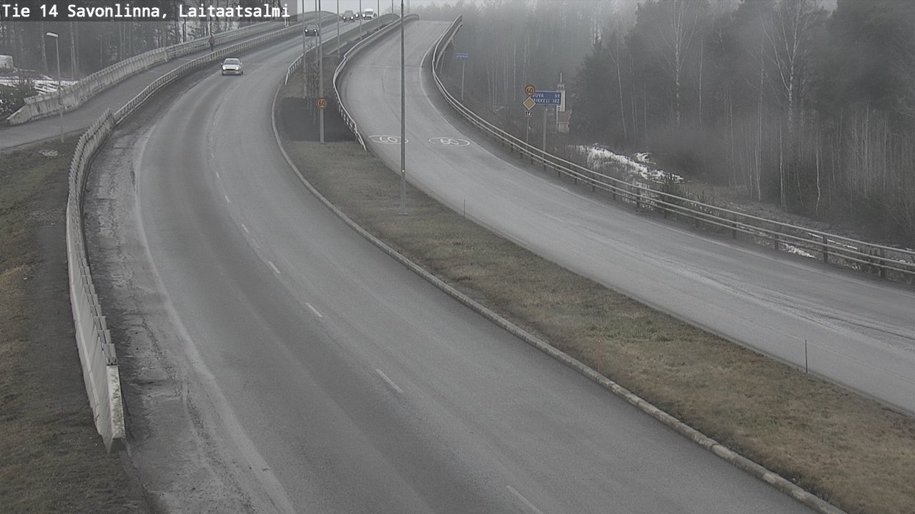 Kelikamerat Kuva Tie 14 Savonlinna, Laitaatsalmi, Savonlinna, Etelä-Savo