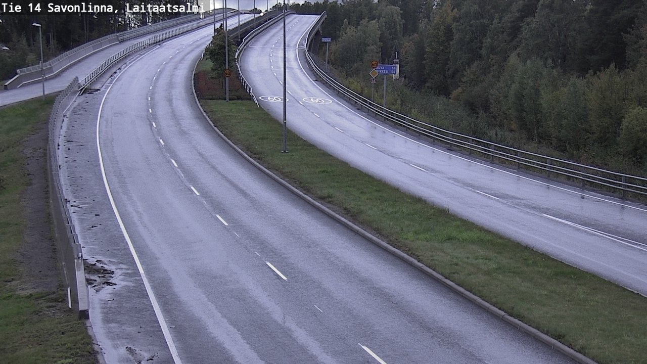 Kelikamerat Kuva Tie 14 Savonlinna, Laitaatsalmi, Savonlinna, Etelä-Savo