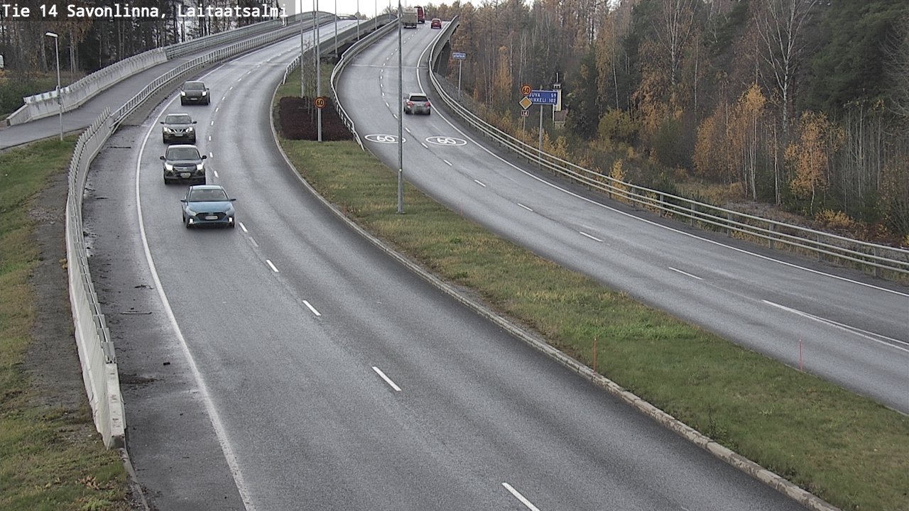 Kelikamerat Kuva Tie 14 Savonlinna, Laitaatsalmi, Savonlinna, Etelä-Savo