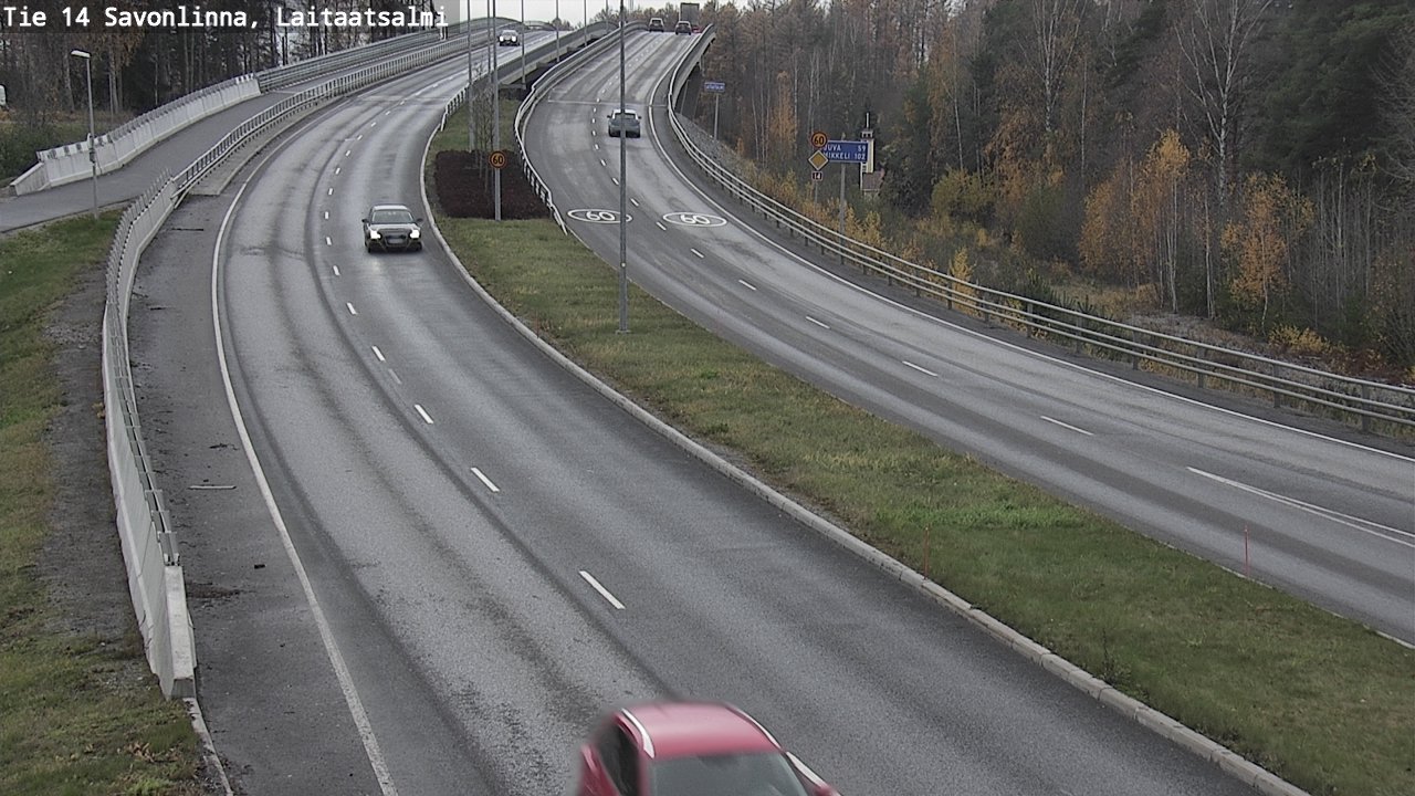 Kelikamerat Kuva Tie 14 Savonlinna, Laitaatsalmi, Savonlinna, Etelä-Savo