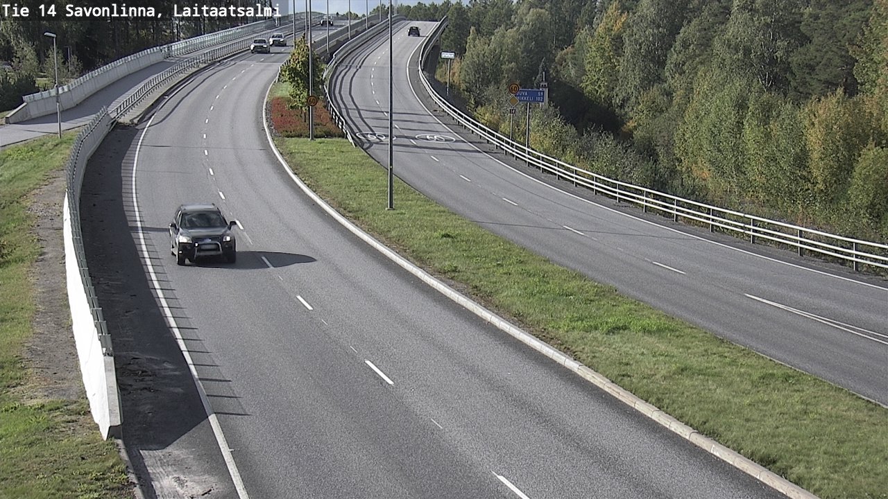Kelikamerat Kuva Tie 14 Savonlinna, Laitaatsalmi, Savonlinna, Etelä-Savo