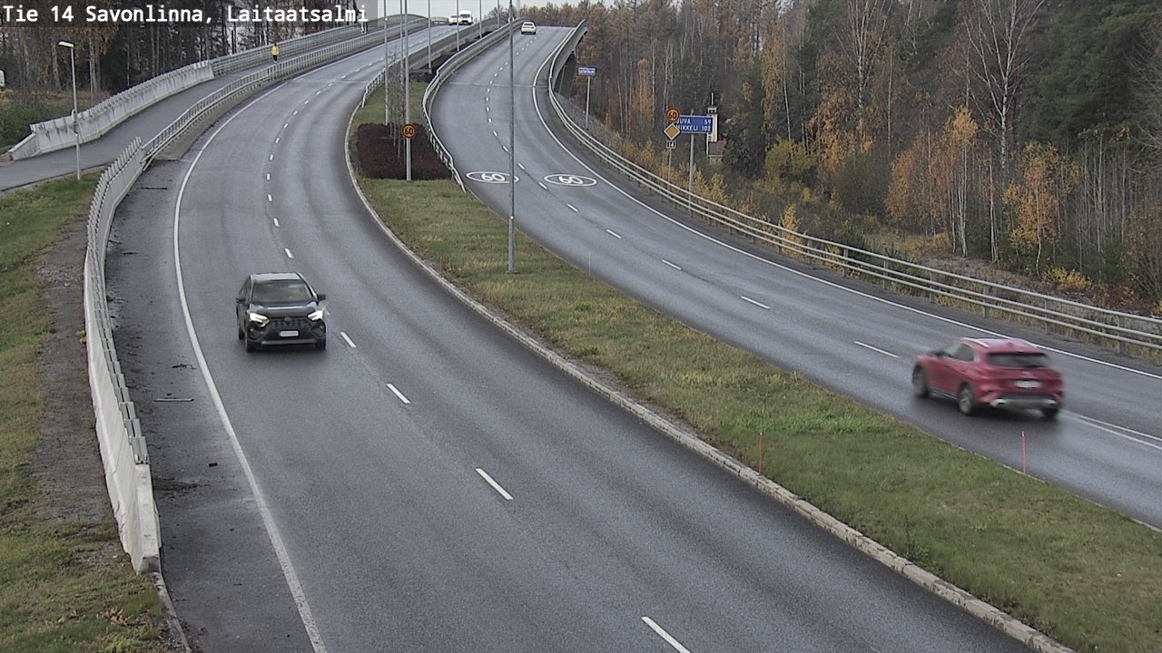 Kelikamerat Kuva Tie 14 Savonlinna, Laitaatsalmi, Savonlinna, Etelä-Savo