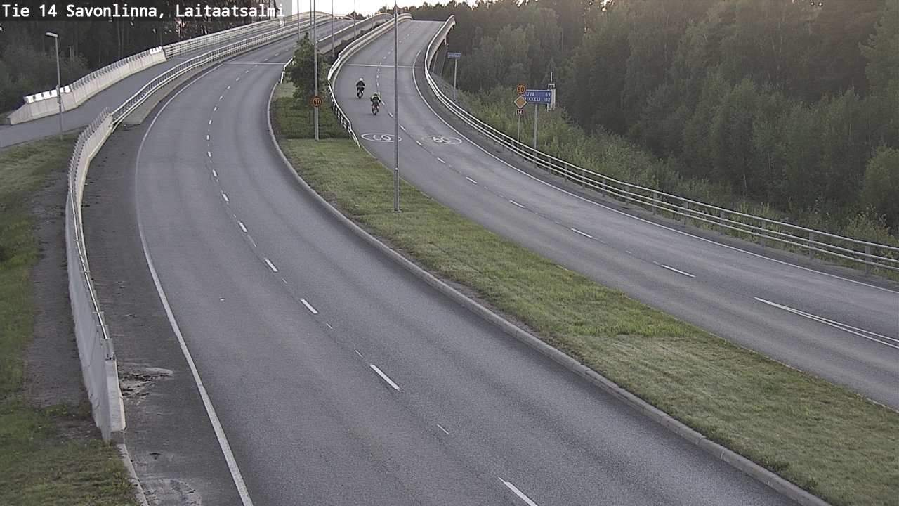 Kelikamerat Kuva Tie 14 Savonlinna, Laitaatsalmi, Savonlinna, Etelä-Savo
