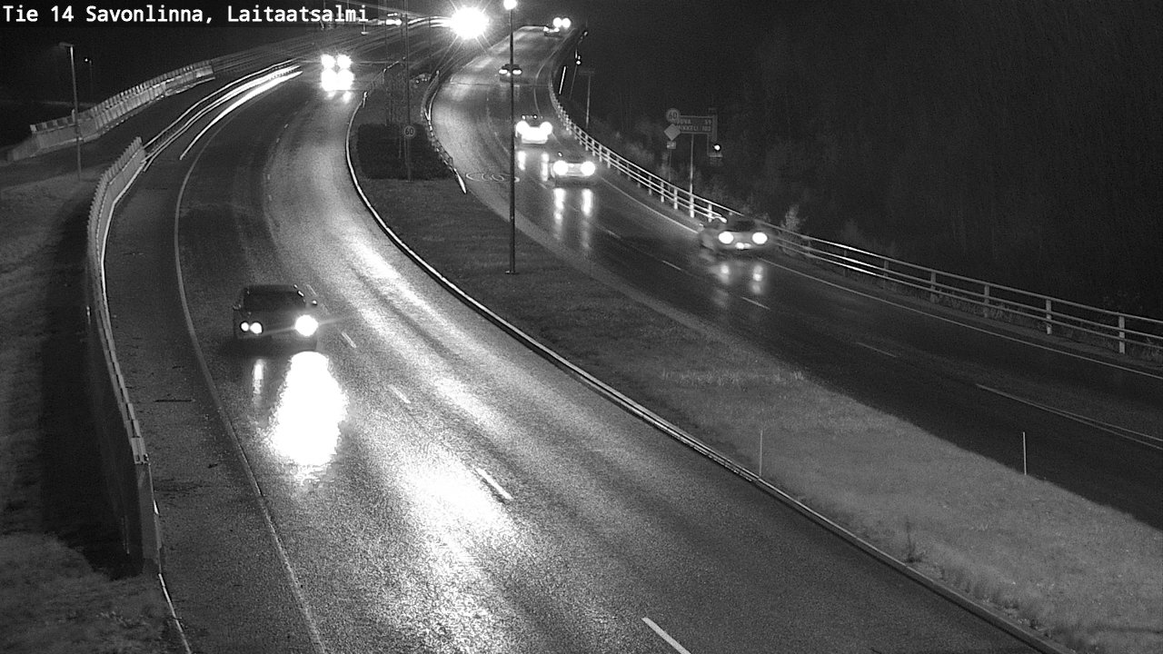 Kelikamerat Kuva Tie 14 Savonlinna, Laitaatsalmi, Savonlinna, Etelä-Savo