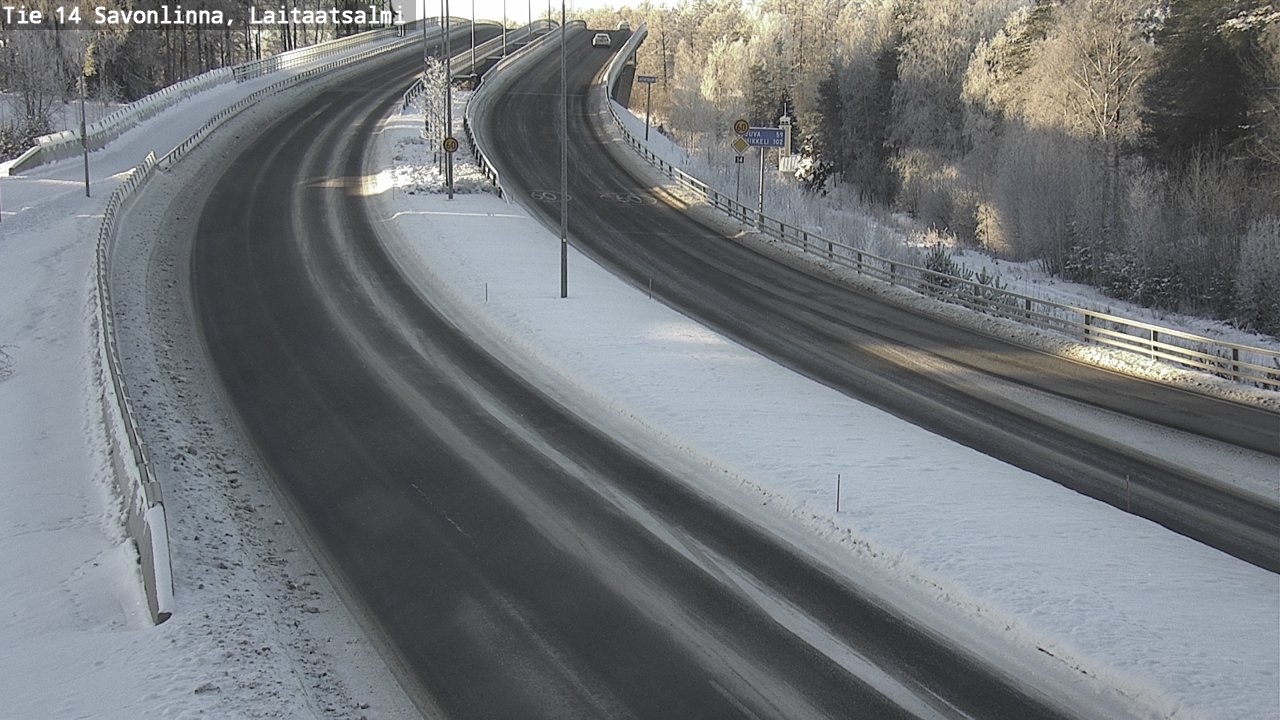 Kelikamerat Kuva Tie 14 Savonlinna, Laitaatsalmi, Savonlinna, Etelä-Savo