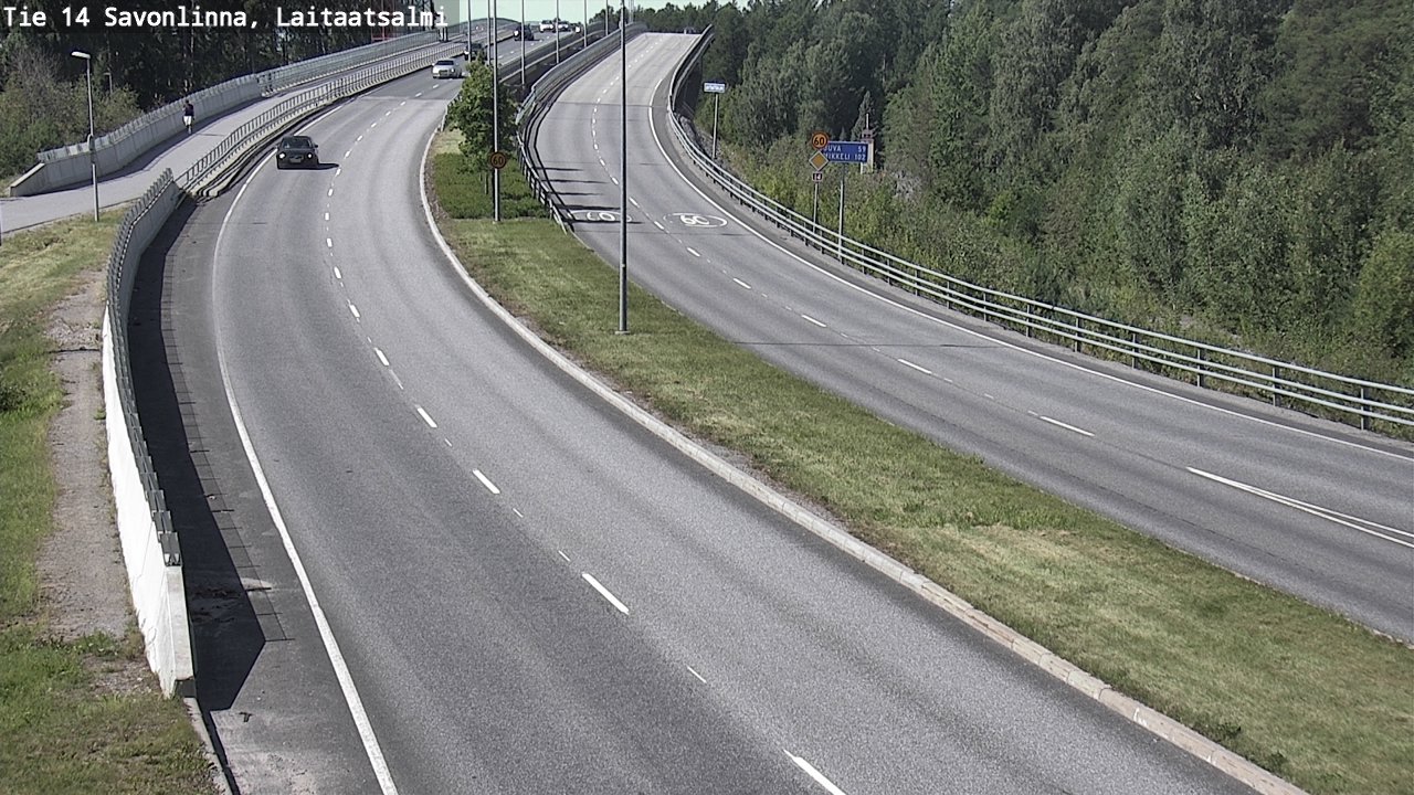 Kelikamerat Kuva Tie 14 Savonlinna, Laitaatsalmi, Savonlinna, Etelä-Savo