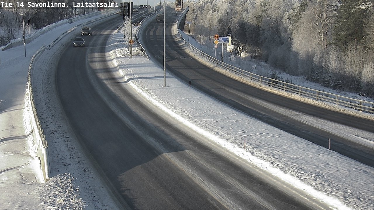 Kelikamerat Kuva Tie 14 Savonlinna, Laitaatsalmi, Savonlinna, Etelä-Savo