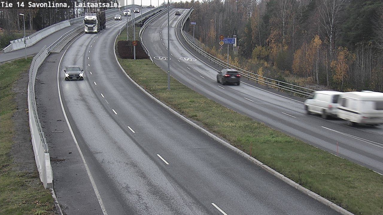 Kelikamerat Kuva Tie 14 Savonlinna, Laitaatsalmi, Savonlinna, Etelä-Savo