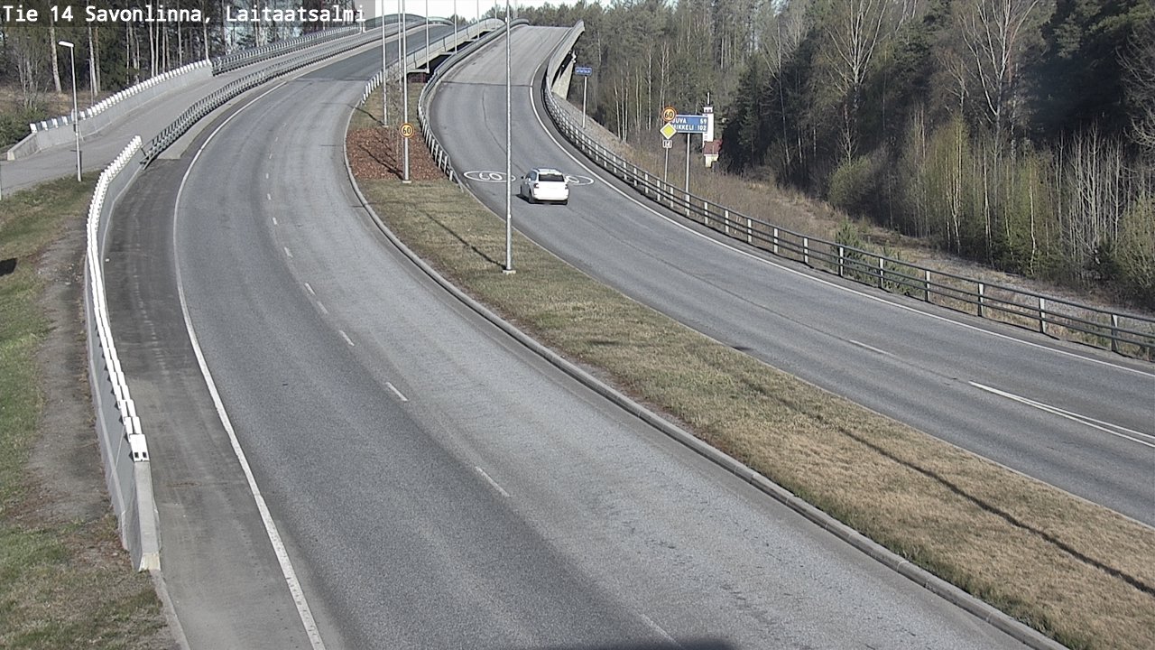 Kelikamerat Kuva Tie 14 Savonlinna, Laitaatsalmi, Savonlinna, Etelä-Savo