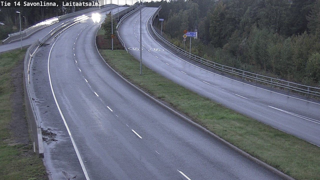 Kelikamerat Kuva Tie 14 Savonlinna, Laitaatsalmi, Savonlinna, Etelä-Savo