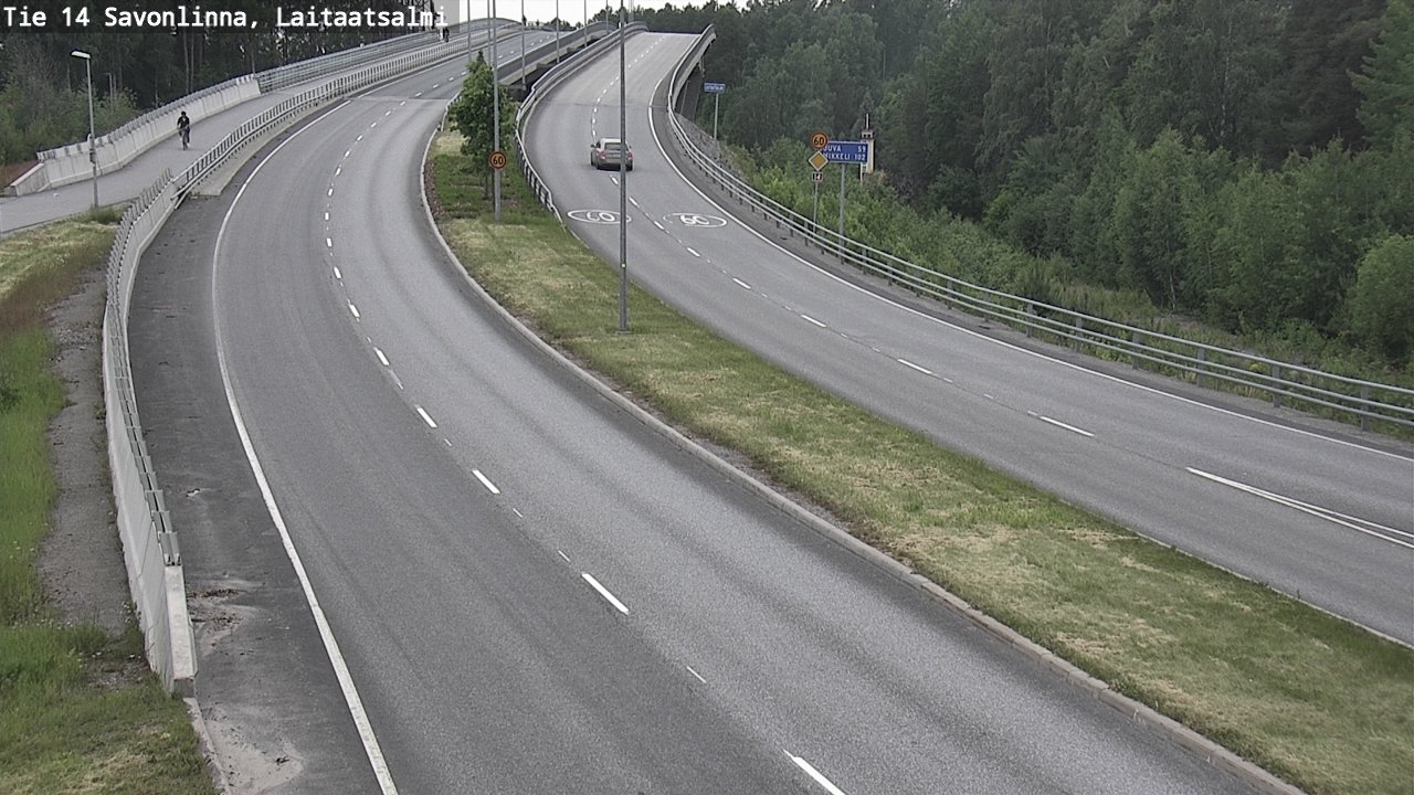 Kelikamerat Kuva Tie 14 Savonlinna, Laitaatsalmi, Savonlinna, Etelä-Savo