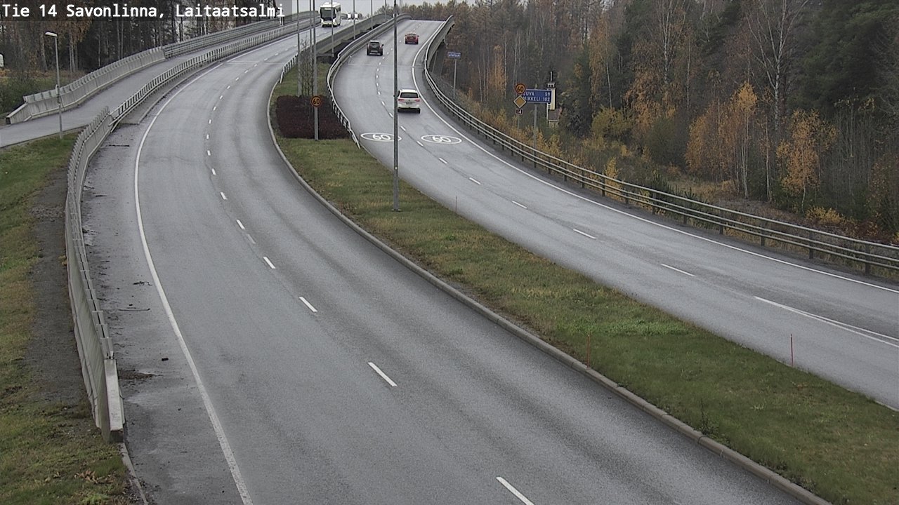 Kelikamerat Kuva Tie 14 Savonlinna, Laitaatsalmi, Savonlinna, Etelä-Savo