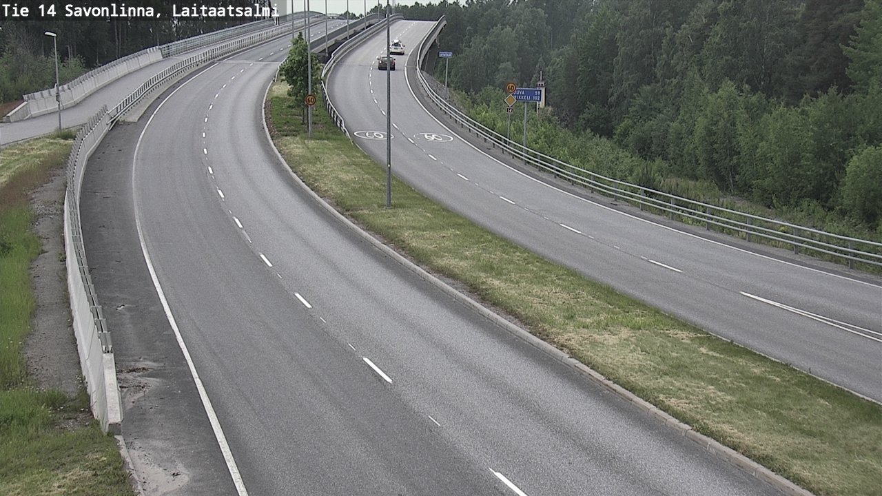 Kelikamerat Kuva Tie 14 Savonlinna, Laitaatsalmi, Savonlinna, Etelä-Savo