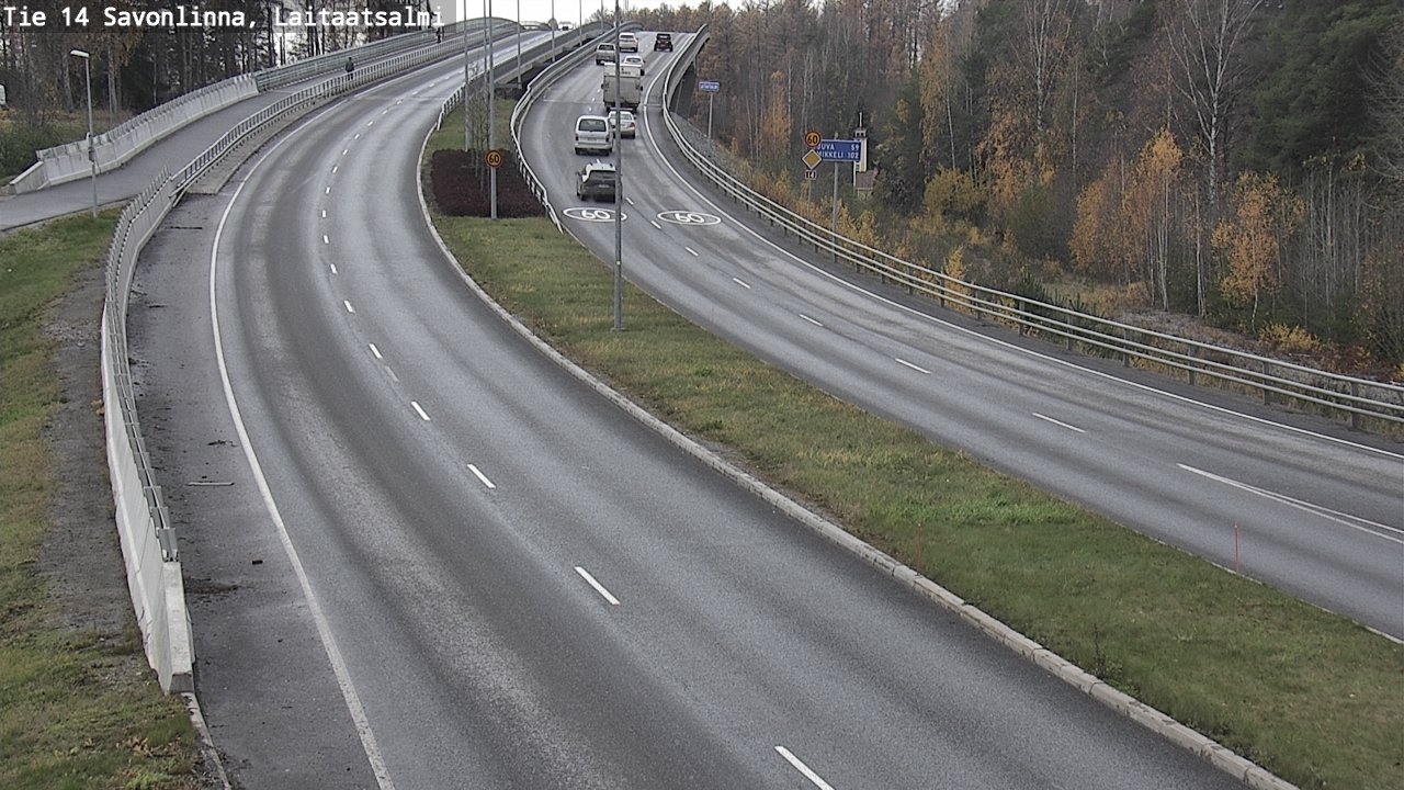 Kelikamerat Kuva Tie 14 Savonlinna, Laitaatsalmi, Savonlinna, Etelä-Savo